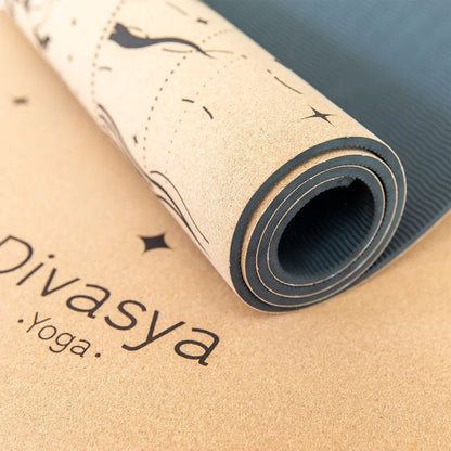 Leichte Kork Yogamatte: rutschfest, dämpfend & nachhaltig