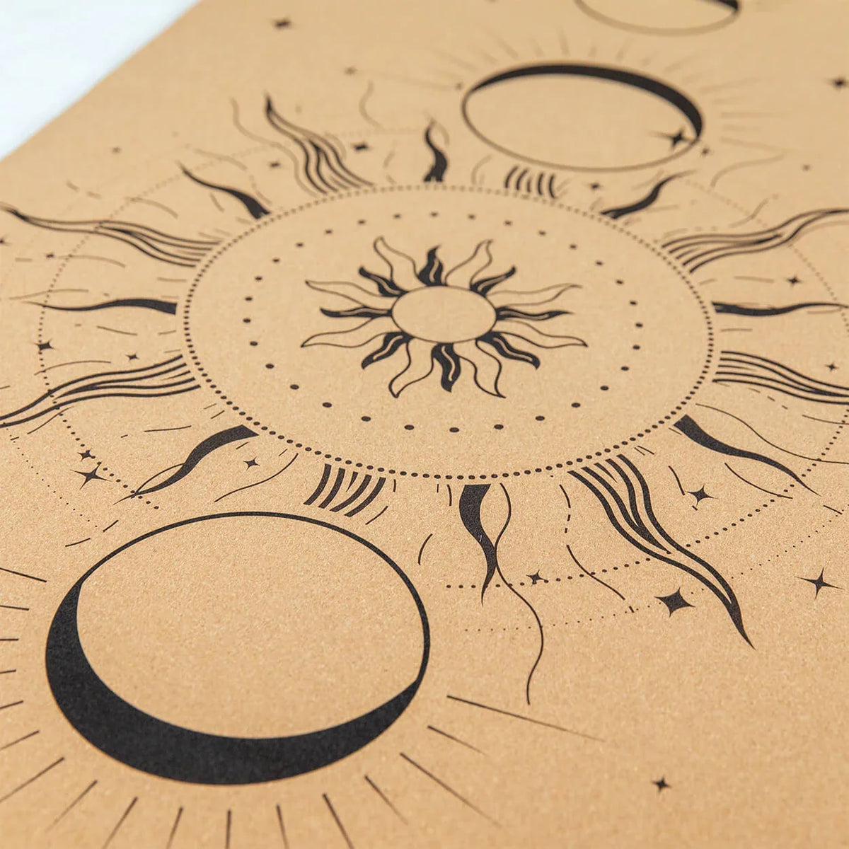 Leichte Kork Yogamatte: rutschfest, dämpfend & nachhaltig