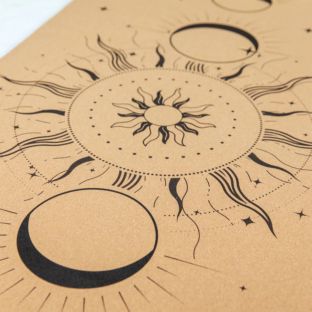 Leichte Kork Yogamatte: rutschfest, dämpfend & nachhaltig