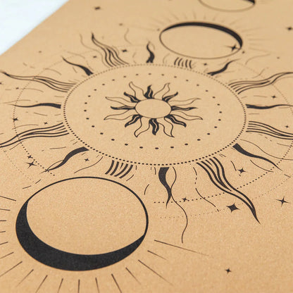 Leichte Kork Yogamatte: rutschfest, dämpfend & nachhaltig