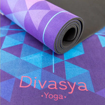 Nachhaltige Yogamatte aus Naturkautschuk & recycelter Mikrofaser Chakra