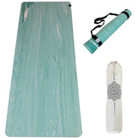 Yogamatte Naturkautschuk PURE: rutschfest, nachhaltig & extra breit