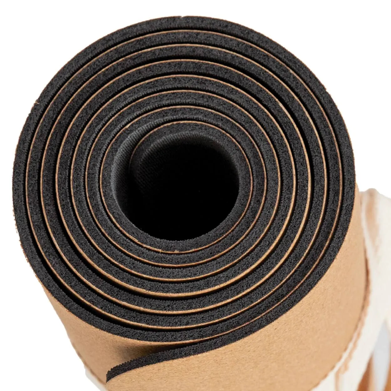 Yoga Set KOMFORT: Kork Yogamatte mit Yoga Knie Pads