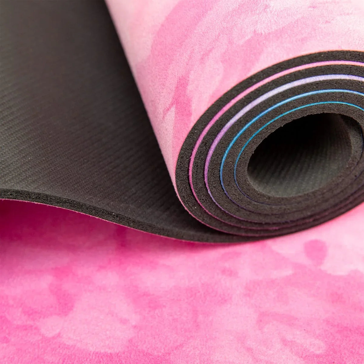 Nachhaltige Yogamatte aus Naturkautschuk & recycelter Mikrofaser Chakra