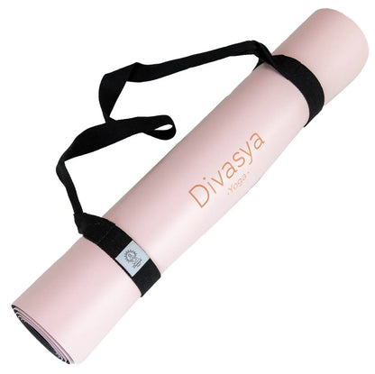 Yogamatte rutschfest | Kautschuk | 9 Yoga-Designs | DIVASYA®