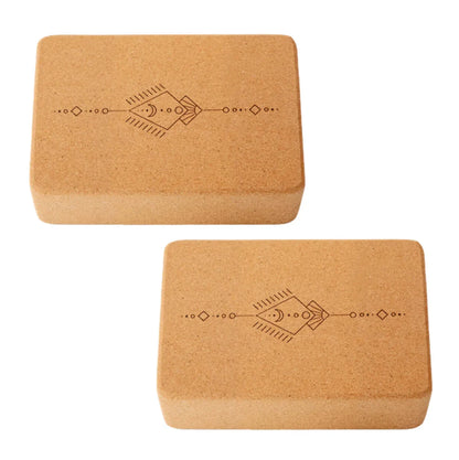 Yoga Set STARTER: Kork Yogamatte mit 2x Yogablock, Tragegurt, Schutzhülle