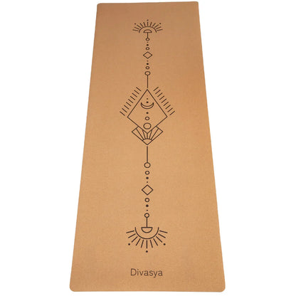 Yogamatte Kork: viele Yoga-Designs | inkl. Hülle & Tragegurt