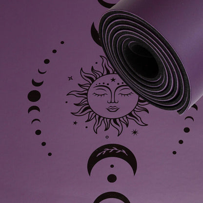 Yogamatte rutschfest | Kautschuk | 9 Yoga-Designs | DIVASYA®