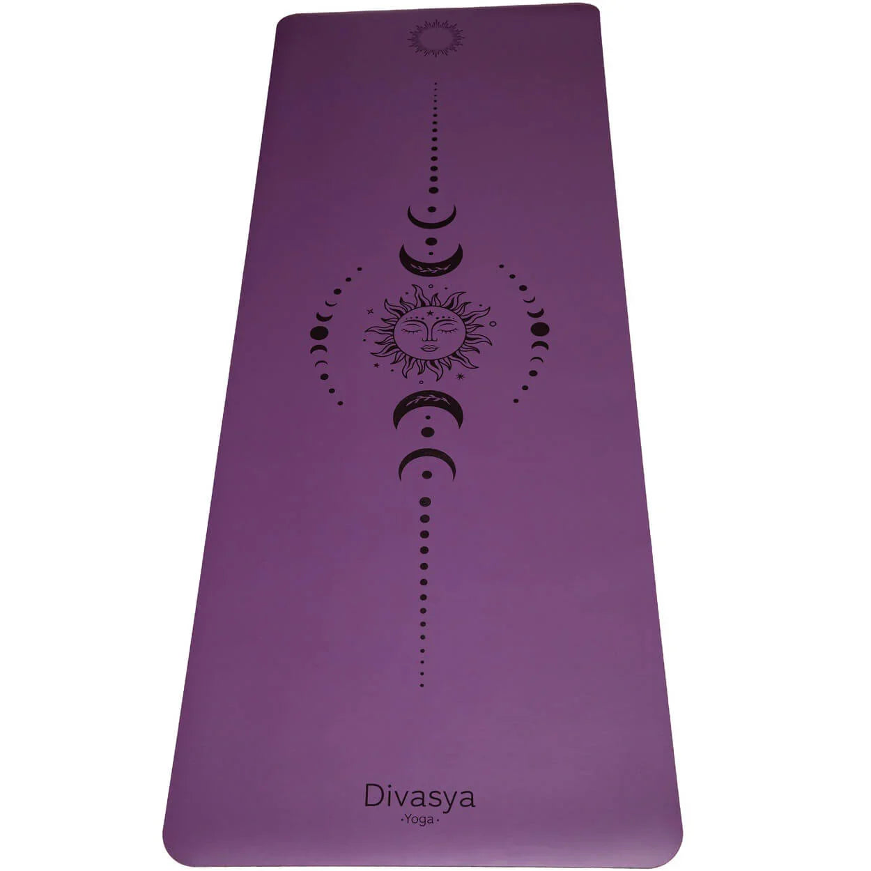 Yogamatte rutschfest | Kautschuk | 9 Yoga-Designs | DIVASYA®