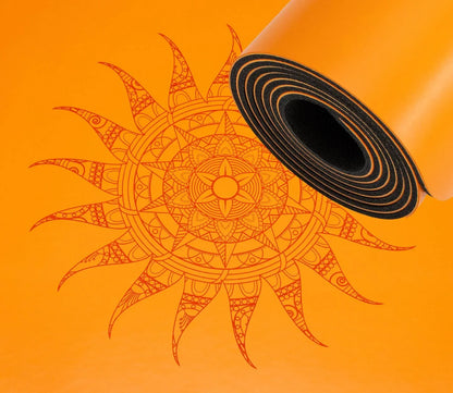 Yogamatte rutschfest | Kautschuk | 9 Yoga-Designs | DIVASYA®