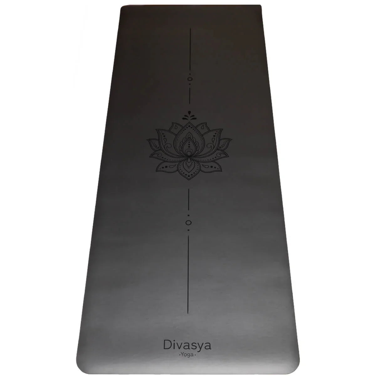 Yogamatte rutschfest | Kautschuk | 9 Yoga-Designs | DIVASYA®