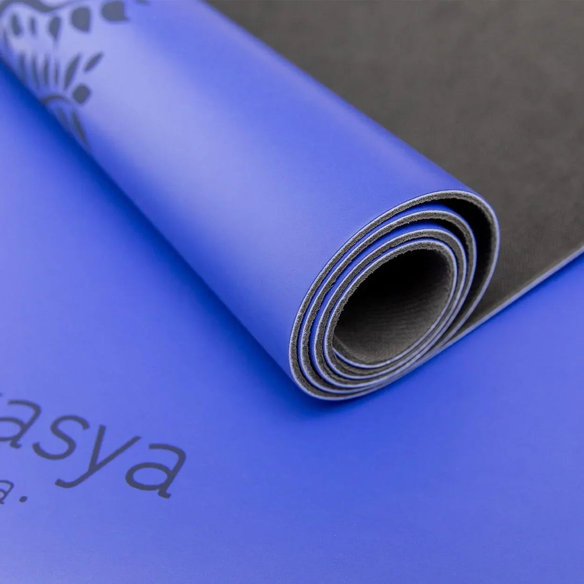 Yogamatte rutschfest | Kautschuk | 9 Yoga-Designs | DIVASYA®