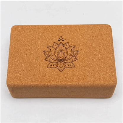 Yoga Block aus portugiesischem Kork in vielen Designs