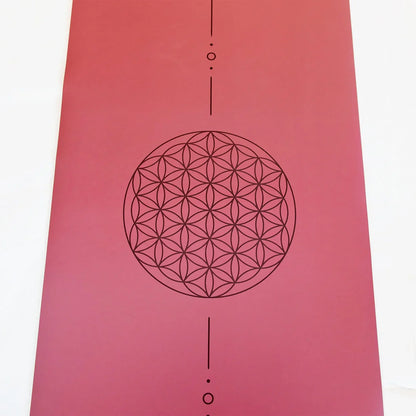 Yogamatte rutschfest | Kautschuk | 9 Yoga-Designs | DIVASYA®