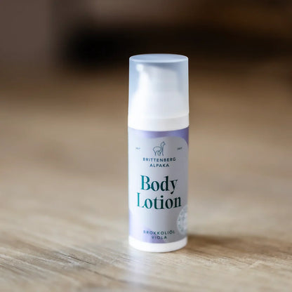 Brittenberg Alpaka - Body Lotion - Brokkoliöl & Viola- mit Keratin aus Alpakawolle