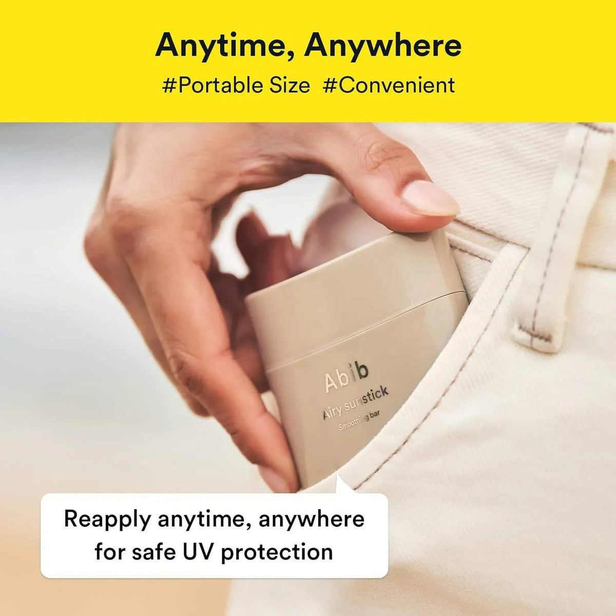 Abib Airy Sunstick Smoothing Bar 23g