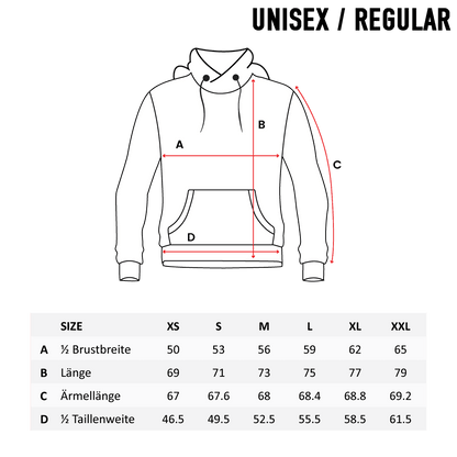 Signature Premium Hoodie (schwarz, unisex)