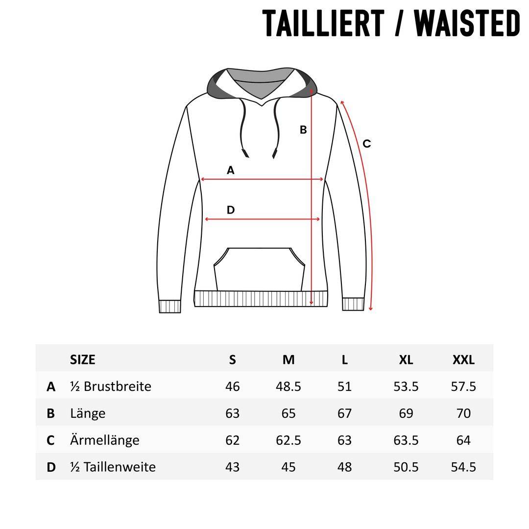 Scratched Hardtekk Premium Hoodie (schwarz)