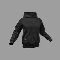 Premium Basic Hoodie All Black Everything (unisex)
