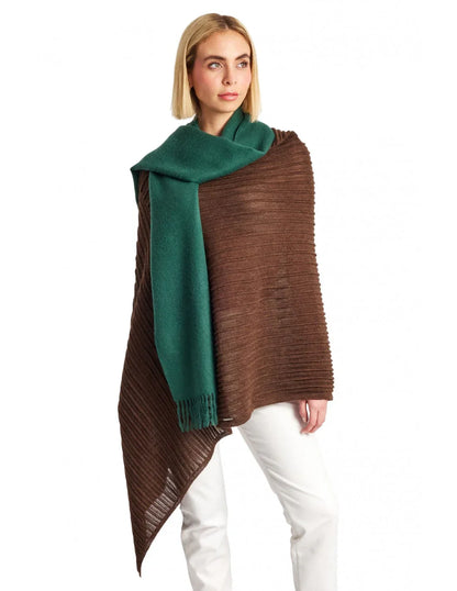 KUNA - Alpaka Webschal - Adrian – 100 % Baby‑Alpaka, federleicht & luxuriös