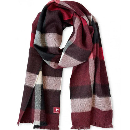 Apu Kuntur - 100% Baby Alpaka - Webschal - Cuadro