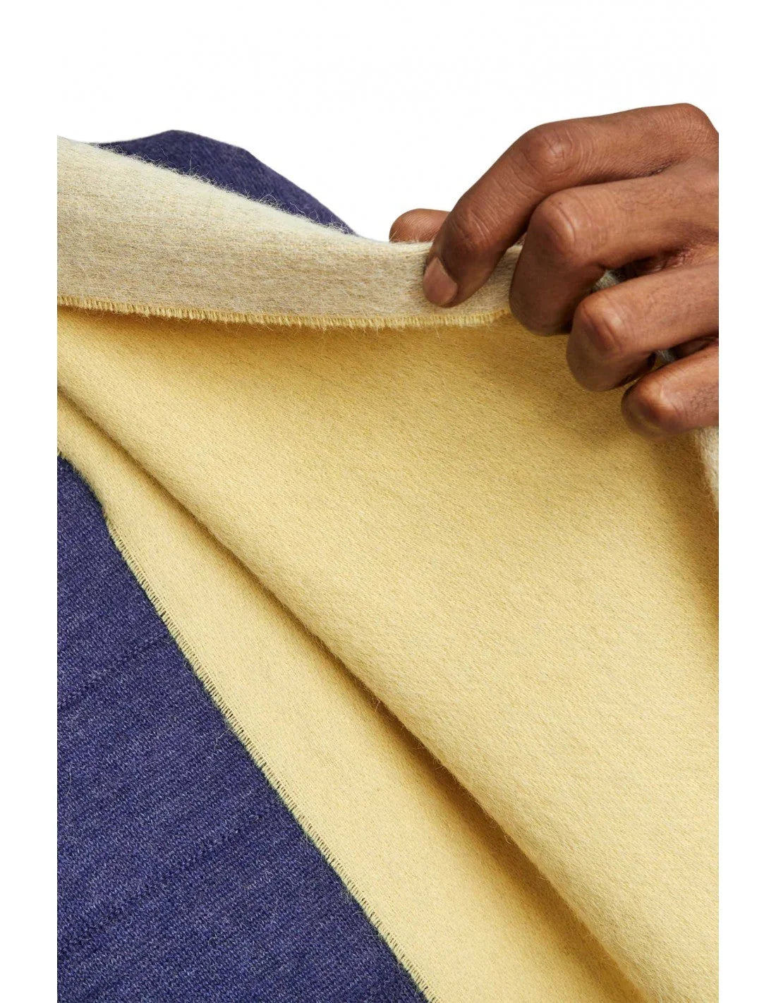 Kuna - Alpaka Webschal -Tundra – 100 % Baby-Alpaka für luxuriöse Leichtigkeit - Zweifarbig