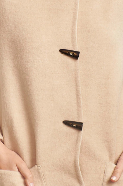 KUNA - Alpaka Wende-Mantel ANASTASIA – Zwei Mäntel in Einem