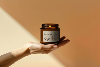 Divine Wealth, Handcrafted Soy Candle