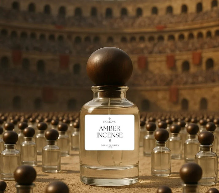 Amber Incense Extrait de Parfum || MonKoku - BLACK ELIXIR - Maison de Parfum