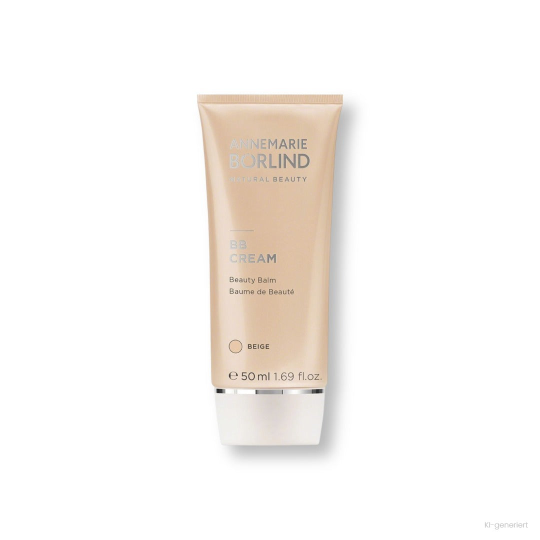 Annemarie Börlind BB Cream Beauty Balm Beige 50 ml, beige Tube mit weißer Kappe