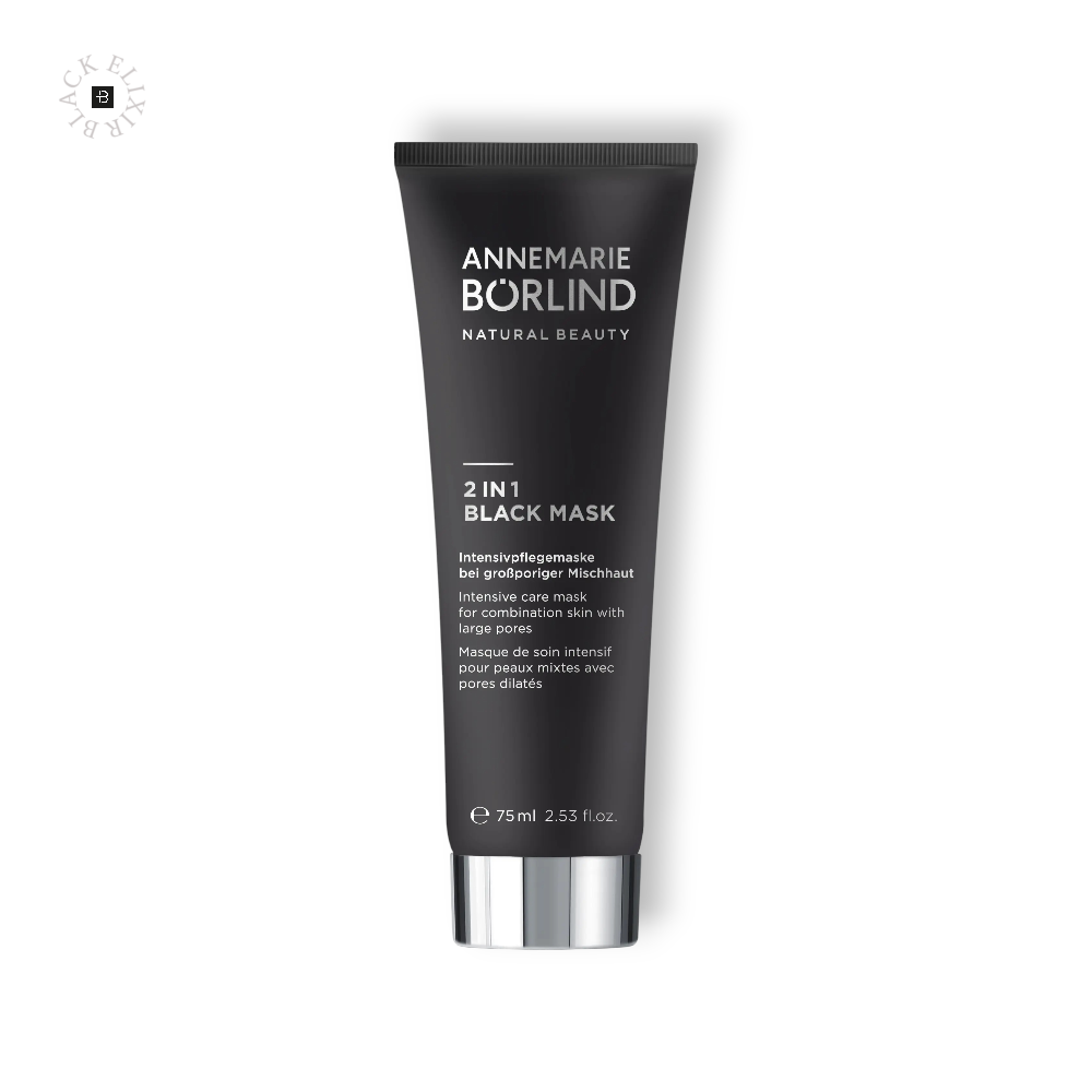 ANNEMARIE BÖRLIND Börlind 2 in 1 Black Mask