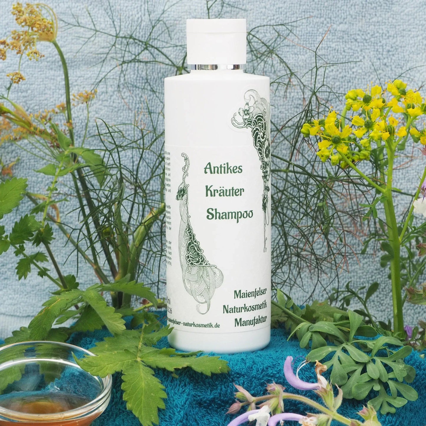 Antikes Kräutershampoo