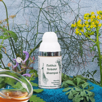 Antikes Kräutershampoo