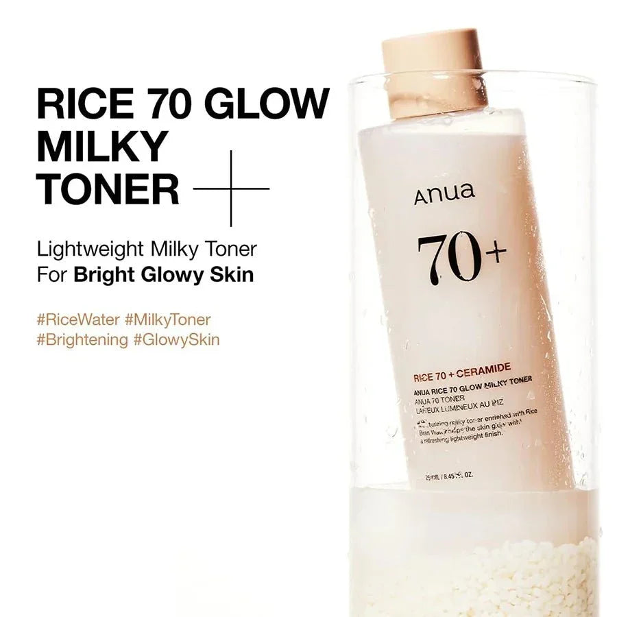 ANUA Rice 70 Glow Milky Toner 250 ml