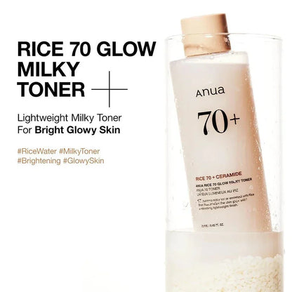 ANUA Rice 70 Glow Milky Toner 250 ml