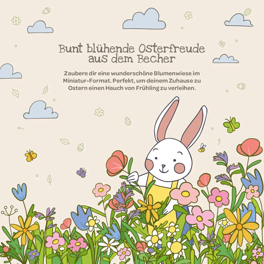 Blümchen aus dem Becher