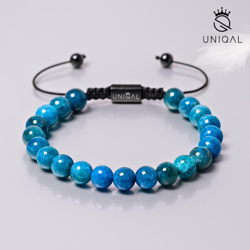 EDELSTEINARMBAND APATIT 8MM