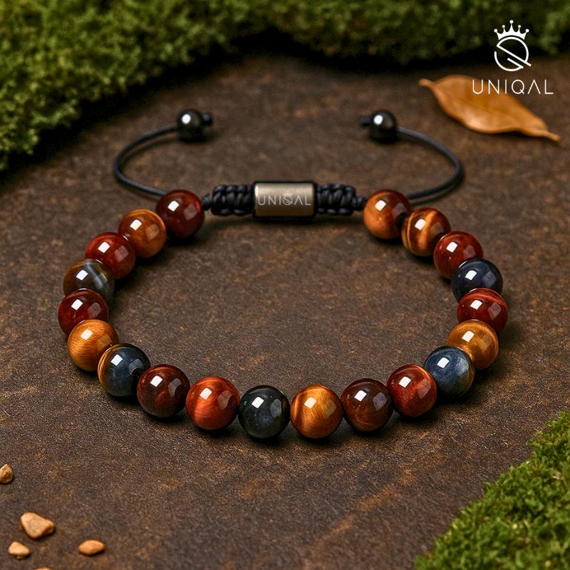 ARMBAND FALKENAUGE & TIGERAUGE 8MM
