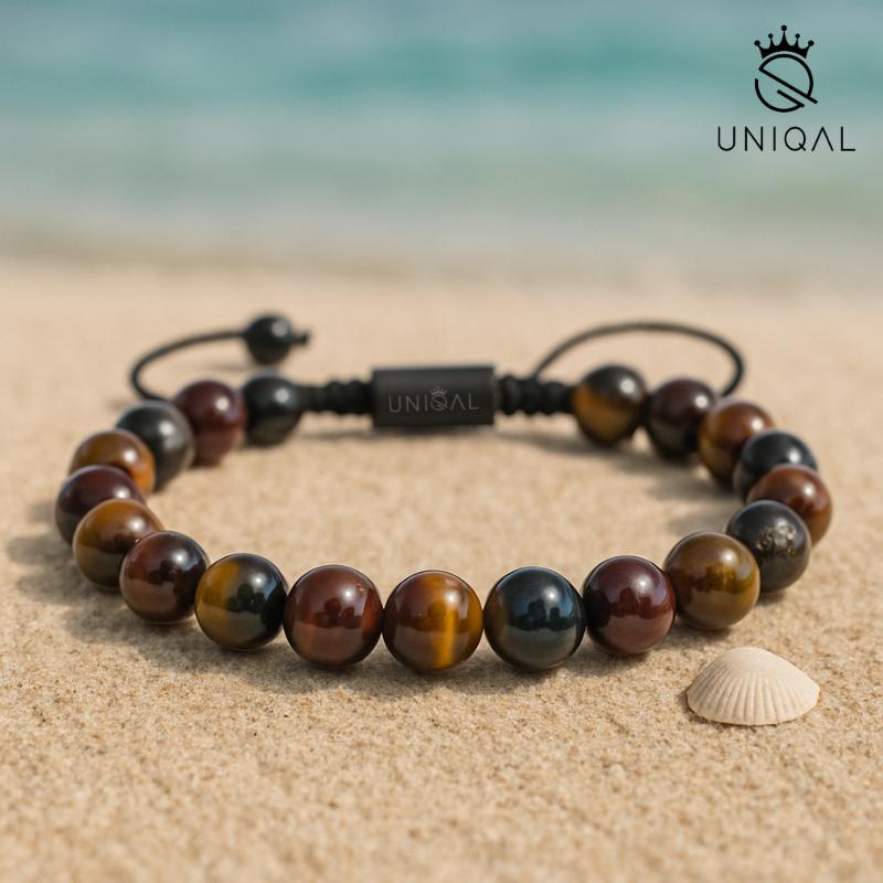 ARMBAND FALKENAUGE & TIGERAUGE 8MM