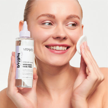 AHA/BHA Gesichtswasser – Porenverfeinernde Tiefenreinigung mit Glycolsäure & Hamamelis 150 ml