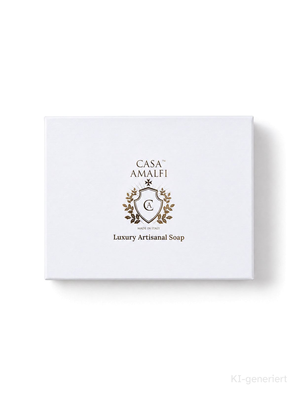 CASA AMALFI WHITE AND GOLD SINGLE GIFT SET