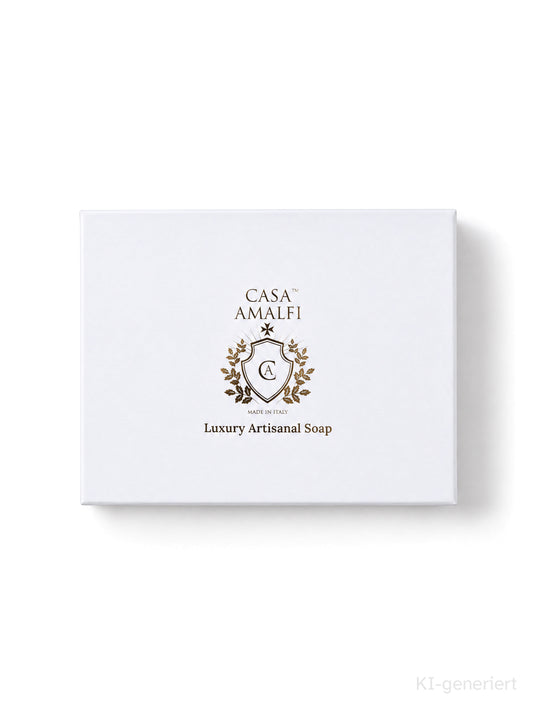 CASA AMALFI WHITE AND GOLD SINGLE GIFT SET
