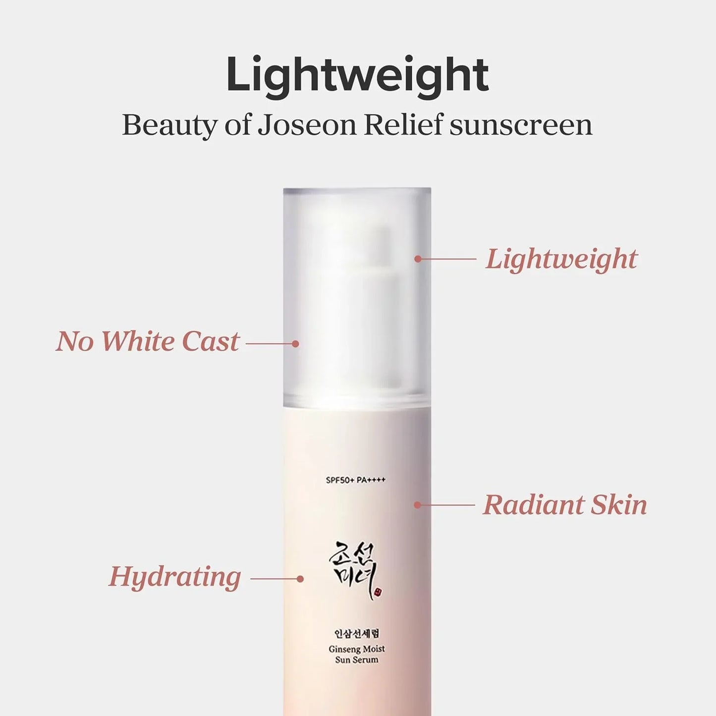 Beauty of Joseon Ginseng Sun Serum 50ml