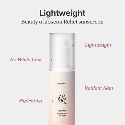 Beauty of Joseon Ginseng Sun Serum 50ml