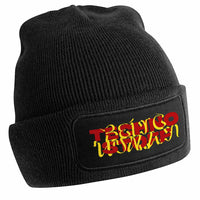 Being Human 'Stripe' recycled Beanie (schwarz)