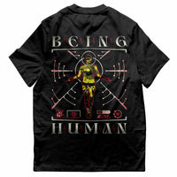 Being Human T-Shirt (unisex, schwarz)