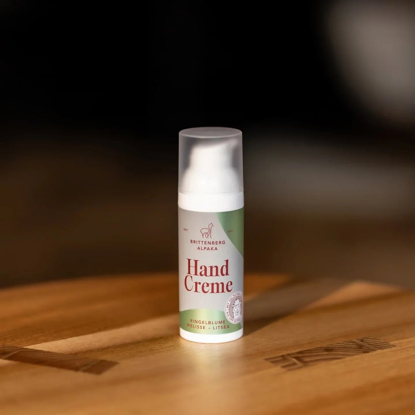 Brittenberg Alpaka - Handcreme - Natürliche Pflege mit Keratin aus Alpakawolle