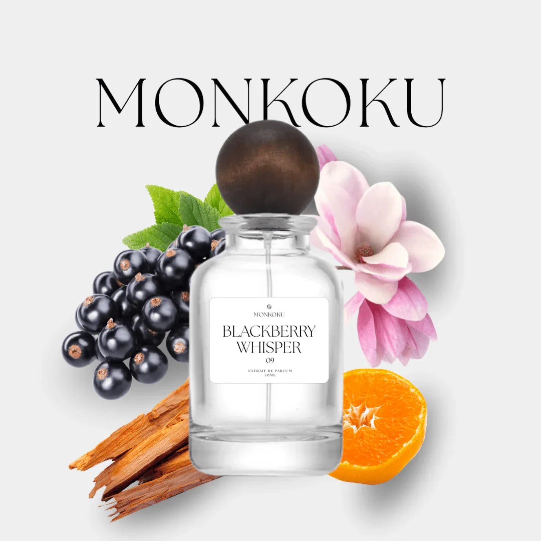 Blackberry Whisper Extrait de Parfum || MonKoku - BLACK ELIXIR - Maison de Parfum