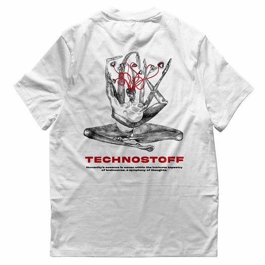 Brainwaves T-Shirt (unisex, weiß)