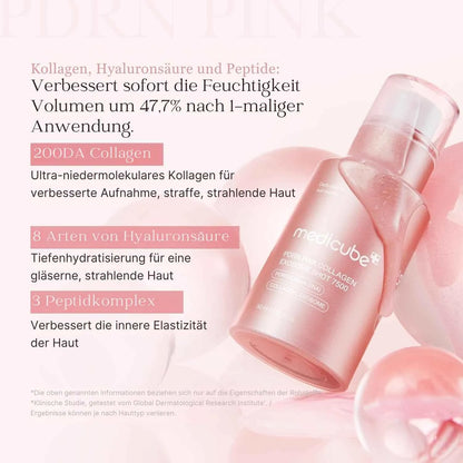 Medicube PDRN Pink Collagen Exosome Shot Serum 7500 